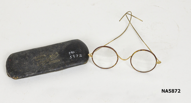Eye-glasses in case