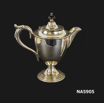 Silver hot water jug