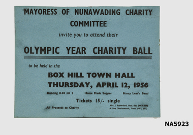 Advertising poster