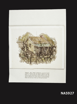 "Bettany" House Drawing