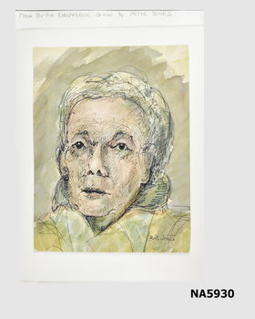 Sketch of Miss Kirkpatrick