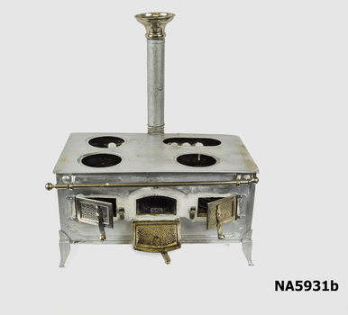 Child's stove - with fuel doors open
