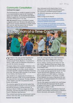 Federation Time Capsule (Blackburn)
