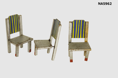Toy high back dining chair