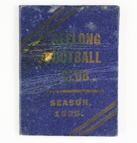 1925 Membership Ticket Geelong Football Club, 1925