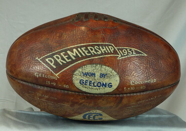 1952 Grand Final Premiership Football, Premiership Match Football 1952 Won By Geelong Football Club