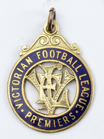 1931 Geelong Football Club  Premiership Medallion George Moloney