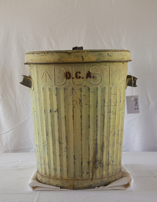 Functional object - Camp Garbage Bin, circa 1940-50s