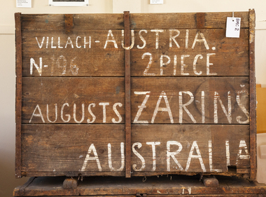 Functional object - Wooden Sea Chest, Zarins Sea Chest, 1940-50s