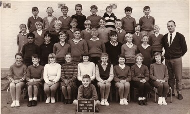 Photograph - Black and White, Brown Hill State School, Grade 6, 1966, 1966