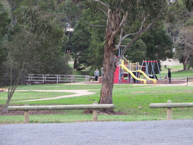 Photograph - Colour, Clare Gervasoni, Playground in Humffray Street, Brown Hill, 2016, 01/06/2016