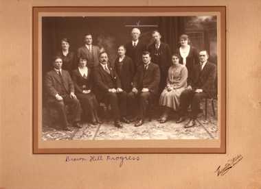 Photograph - Black and White, Brown Hill Progress Association
