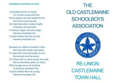 Old boys Song, Recording, Circa 1970