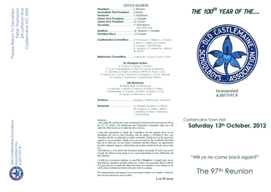 2012 Program, Peter Thompson, 2012