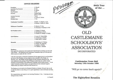1996 Program, 1996