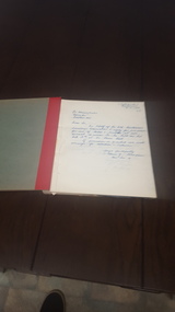 Letter Book, 1978 - 1985, Circa 1978