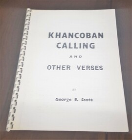 Book, Khancoban Calling and Other Verses