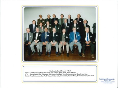 Photograph, Past Pupils Castlemaine South Primary School 2001, 13/10/2001
