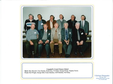 Photograph, Past Pupils of Campbells Creek Primary School 2001, 13/10/2001
