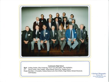 Photograph, Past Pupils of Castlemaine High School 2001, 13/10/2001