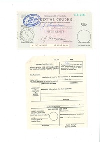 Postal Order, 1970s