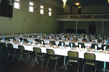 Photograph, Castlemaine Town Hall Set Up For Reunion