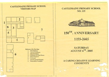 Flyer, Castlemaine Primary School 10th Anniversary