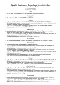 Document, Constitution