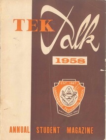 Yearbook, TEK Talk 1958