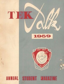 Yearbook, 1959 Tek Talk