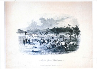 Photograph, Market Square, Castlemaine