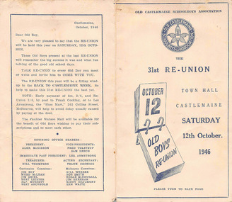 Programme, The 31st Reunion
