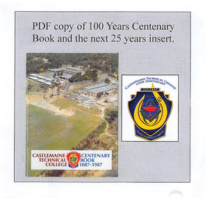 CD, PDF Copy of 100 Years Centenary Book and the Next 25 years insert