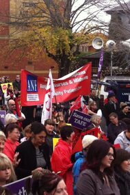 Rally Ballarat Save TAFE Group - SMB Federation University, 2012