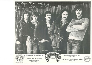 Stars rock band promotional photo