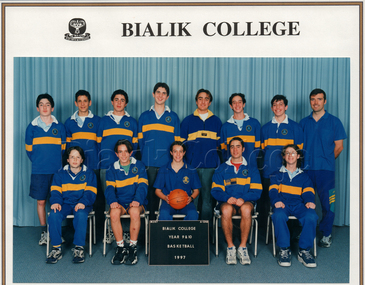 Photograph (item) - Years 9 and 10 Basketball Team, 1997