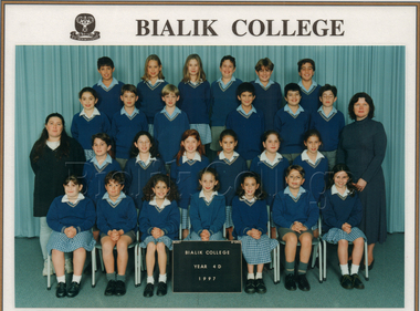 Photograph (item) - Year 4D, 1997, 1997