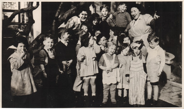 Photograph (item) - Students and teachers, Carlton, 1945, 1945