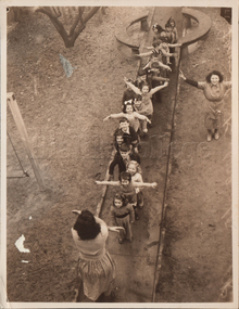 Photograph (item) - Students outside, Carlton, 1940s, 1942