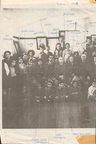 Photograph (item) - Students and staff in classroom, Carlton, c. 1940s, 1942