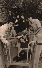 Photograph - Year 12 graduating students, 1990