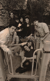 Photograph - Year 12 graduating students, 1990, 1990