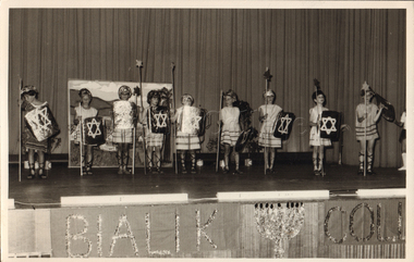 Photograph (item) - Chanukah performance, Shakespeare Grove, 1960s, 1960s