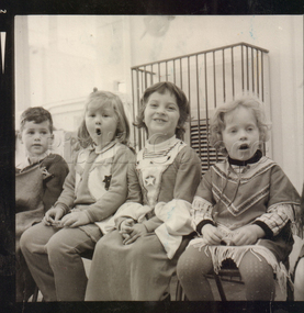 Photograph, Kindergarten students, Shakespeare Grove, 1960s