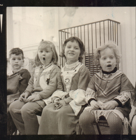 Photograph, Kindergarten students, Shakespeare Grove, 1960s, 1960s