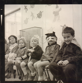 Photograph (item) - Kindergarten students in costume, Shakespeare Grove, 1960s, 1960s