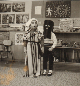 Photograph, Kindergarten students in costume, Shakespeare Grove, 1960s
