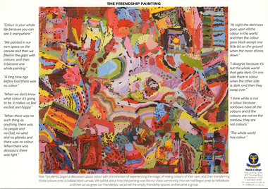 Document (item) - The Year 1 Friendship Painting 2015, 42037