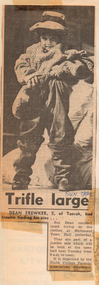 Newspaper Clipping, "Trifle Large", The Sun, 7 May 1969, 1969