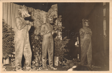 Photograph, Purim Celebration, Carlton, 1953